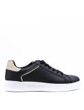 Women's faux leather sneaker