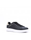 Women's faux leather sneaker