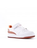 Women's faux leather sneaker