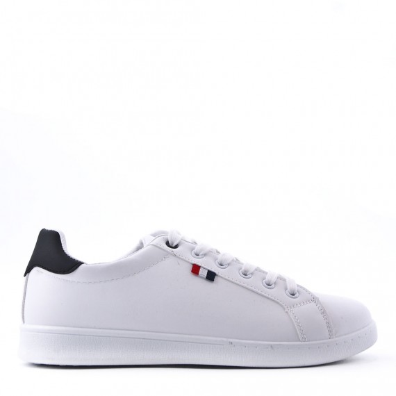 Men's faux leather sneaker