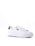 Men's faux leather sneaker