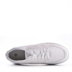 Men's faux leather sneaker