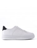 Men's faux leather sneaker