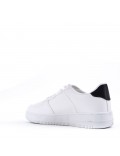 Men's faux leather sneaker