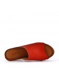 Sandale avec plateforme