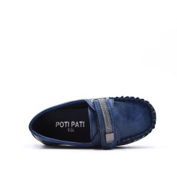 Derby enfant en simili cuir