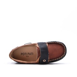 Derby enfant en simili cuir