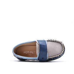 Derby enfant en simili cuir