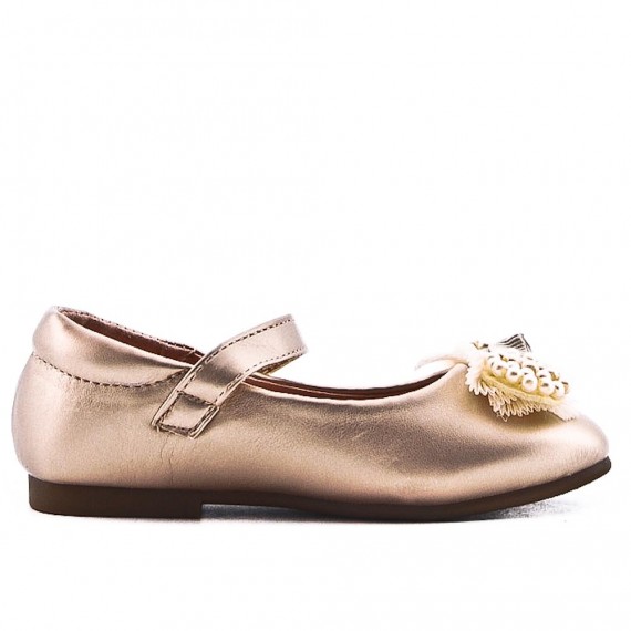 Ballerine fille en simili cuir 