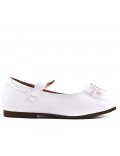 Ballerine fille en simili cuir 