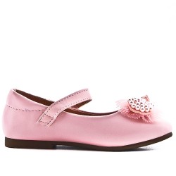 Ballerine fille en simili cuir 