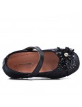 Ballerine fille en simili cuir 