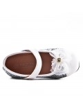 Ballerine fille en simili cuir 