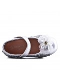 Ballerine fille en simili cuir 