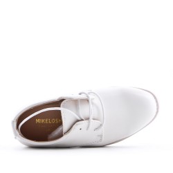 Child's derby in faux leather
