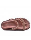 Children's faux leather slide