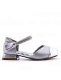 Sandale fille en simili cuir