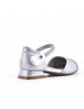 Sandale fille en simili cuir