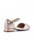 Sandale fille en simili cuir