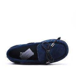 Child's moccasin in faux leather