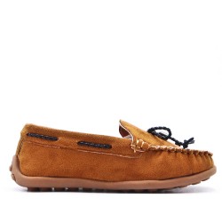 Child's moccasin in faux leather