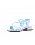 Sandale fille en simili cuir