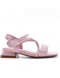 Sandale fille en simili cuir