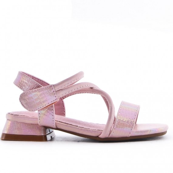 Sandale fille en simili cuir