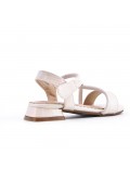 Sandale fille en simili cuir