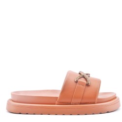 Chanclas de mujer en polipiel