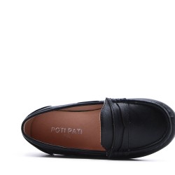 Mocassin enfant en simili cuir