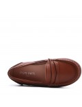 Child's moccasin in faux leather