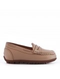 Child's moccasin in faux leather