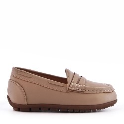 Mocassin enfant en simili cuir