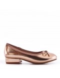 Girl's ballerina in faux leather