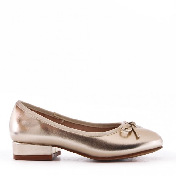 Ballerine fille en simili cuir 