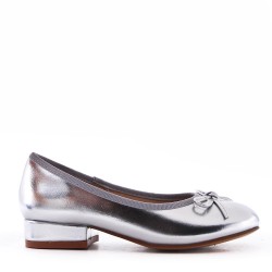 Ballerine fille en simili cuir 