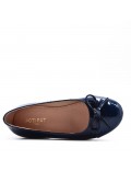 Ballerine fille en simili cuir 