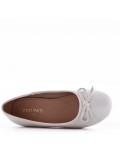 Ballerine fille en simili cuir 