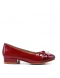 Ballerine fille en simili cuir 