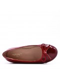 Ballerine fille en simili cuir 