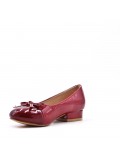 Ballerine fille en simili cuir 