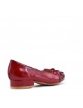 Ballerine fille en simili cuir 