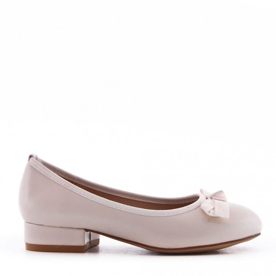 Ballerine fille en simili cuir 