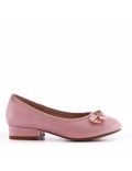 Ballerine fille en simili cuir 