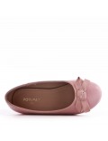 Ballerine fille en simili cuir 