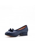 Ballerine fille en simili cuir 