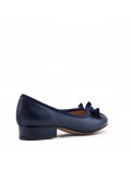 Ballerine fille en simili cuir 