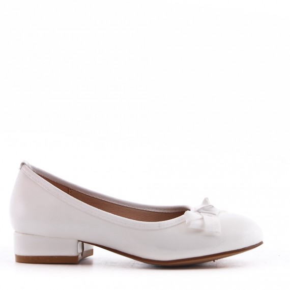 Ballerine fille en simili cuir 