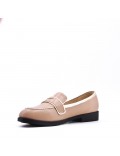 Mocassin en simili cuir pour femme